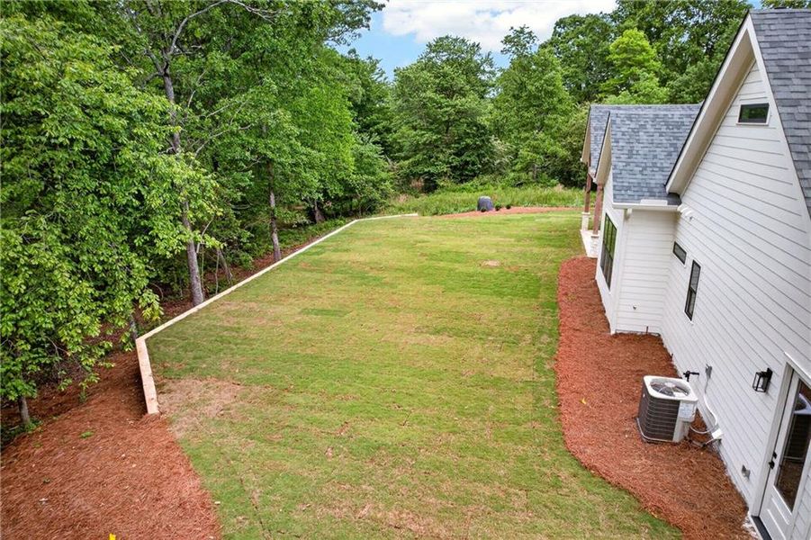 Exterior details and patio area of a home in , Ellijay (Image 33). Exterior details and patio area of a home in , Ellijay (Image 33).