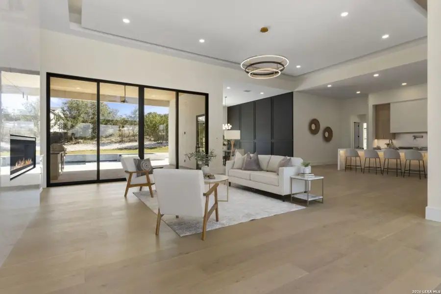 Furnished interior view inside a new home in , San Antonio (Image 8).