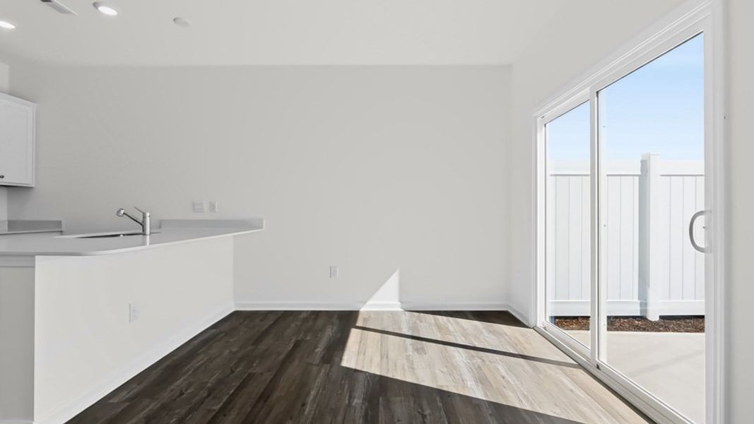 Spacious, unfurnished interior of a new home in The Townes at Honeycutt Oaks, Angier (Image 12). Spacious, unfurnished interior of a new home in The Townes at Honeycutt Oaks, Angier (Image 12).