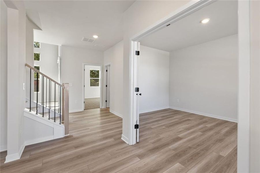 Spacious, unfurnished interior of a new home in Brookshire Manor, Canton (Image 22).