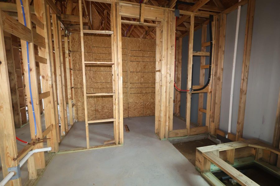 In-progress construction of a new home in Meridiana - Ascent Collection, Manvel, TX (Image 8).