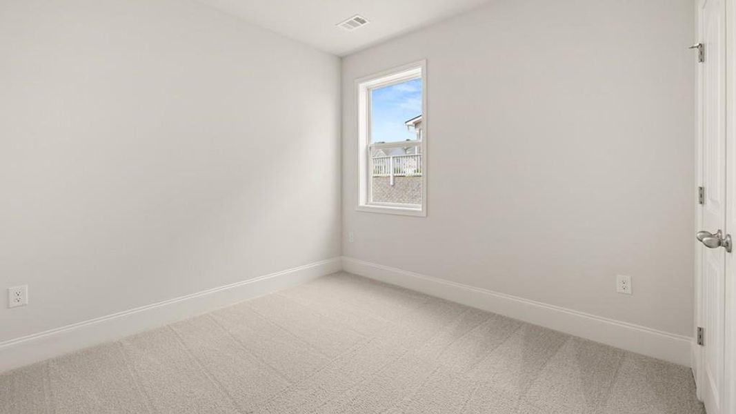 Spacious, unfurnished interior of a new home in Haven Abbey, Cumming (Image 25). Spacious, unfurnished interior of a new home in Haven Abbey, Cumming (Image 25).