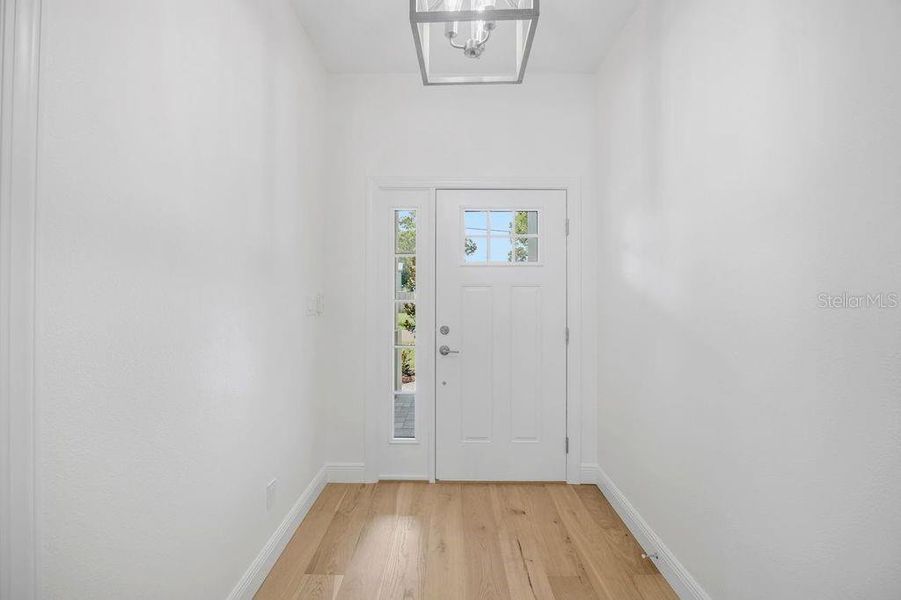 Entry foyer Entry foyer