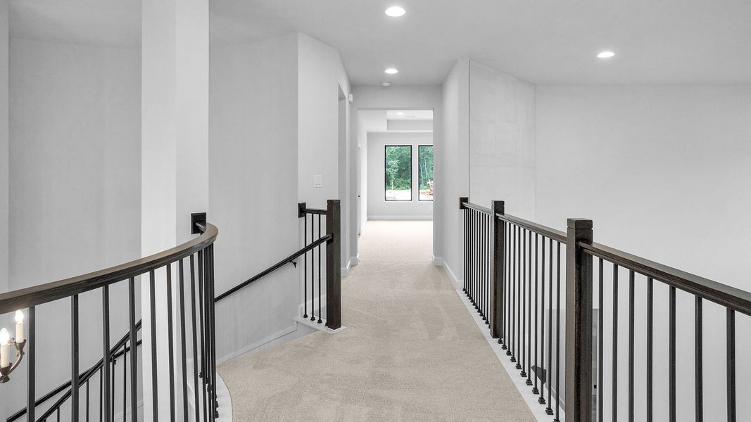 Spacious, unfurnished interior of a new home in Two Step Farm, Montgomery (Image 28). Spacious, unfurnished interior of a new home in Two Step Farm, Montgomery (Image 28).