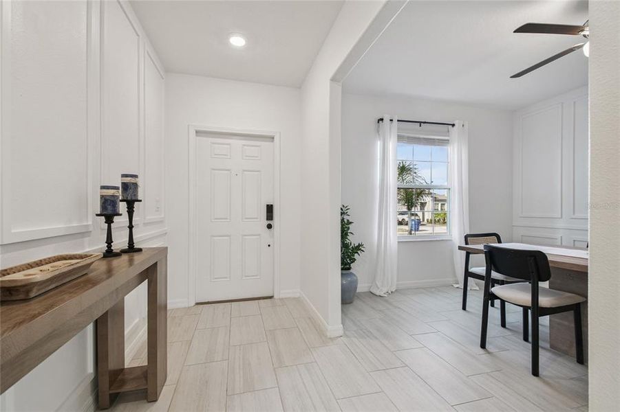 Furnished interior view inside a new home in , Land O' Lakes (Image 18). Furnished interior view inside a new home in , Land O' Lakes (Image 18).
