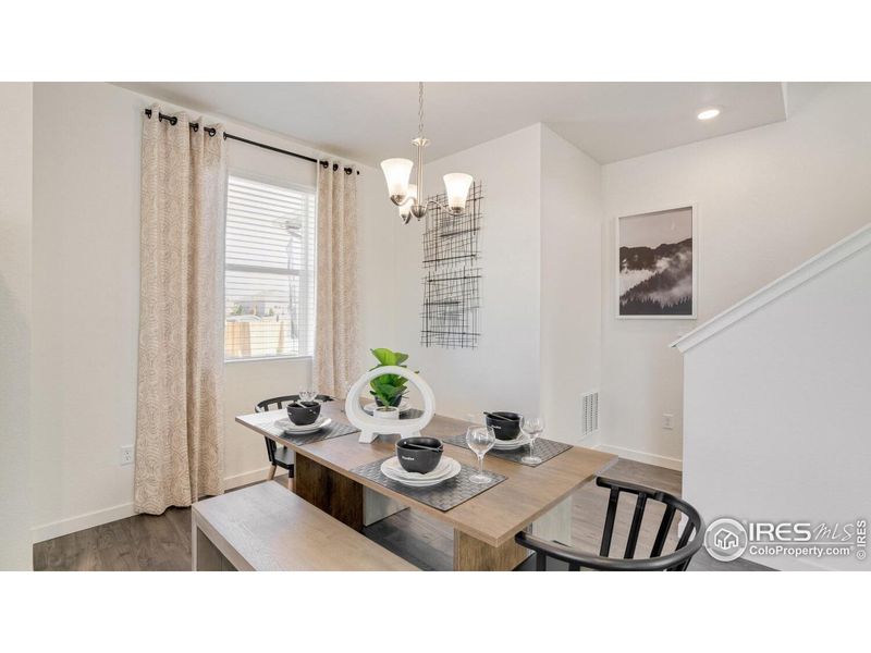 Furnished interior view inside a new home in Prairie Song, Windsor (Image 22).
