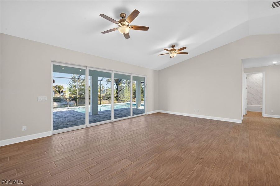 Spacious, unfurnished interior of a new home in Cape Coral, Cape Coral (Image 14). Spacious, unfurnished interior of a new home in Cape Coral, Cape Coral (Image 14).