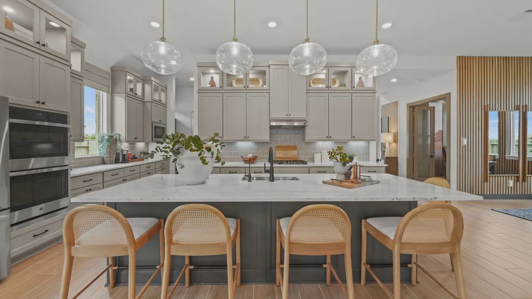 Furnished interior view inside a new home in Grange, Katy (Image 13).
