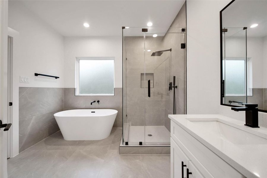 Furnished interior view inside a new home in , Houston (Image 11).