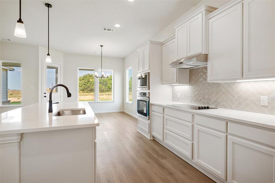Furnished interior view inside a new home in Fairview Meadows, New Fairview (Image 6). Furnished interior view inside a new home in Fairview Meadows, New Fairview (Image 6).