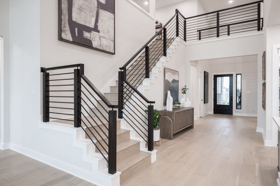 Representative furnished interior of a home built from the Barnhart by Tri Pointe Homes in Pecan Ridge, Fulshear (Image 38). Representative furnished interior of a home built from the Barnhart by Tri Pointe Homes in Pecan Ridge, Fulshear (Image 38).