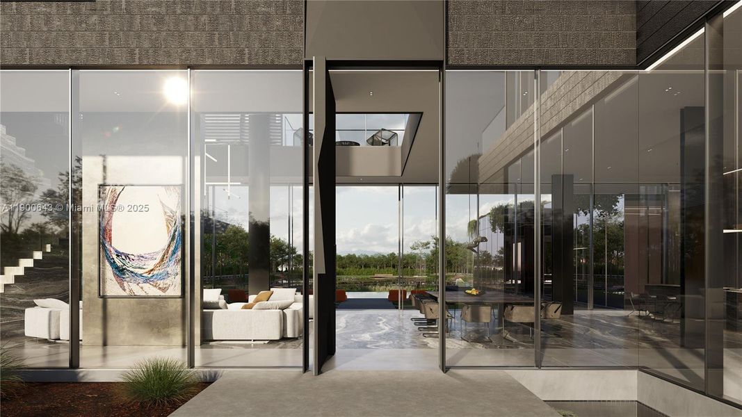 Exterior details and patio area of a home in , Davie (Image 20).