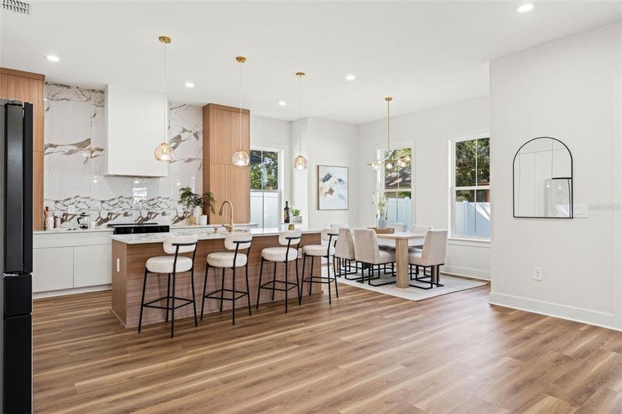 Furnished interior view inside a new home in , Seminole (Image 15).