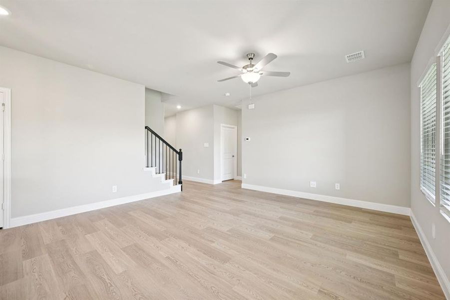Spacious, unfurnished interior of a new home in Eastridge - Signature Series, McKinney (Image 17). Spacious, unfurnished interior of a new home in Eastridge - Signature Series, McKinney (Image 17).