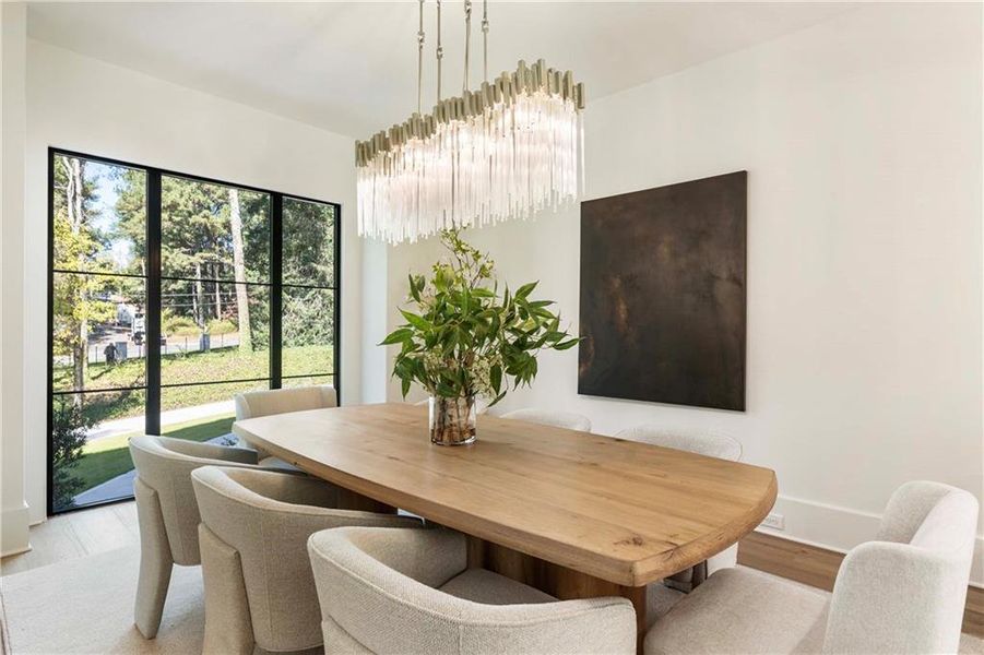 Furnished interior view inside a new home in , Sandy Springs (Image 44). Furnished interior view inside a new home in , Sandy Springs (Image 44).