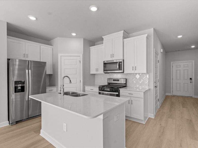 Furnished interior view inside a new home in Northbrook Village Townes, Taylors (Image 5).