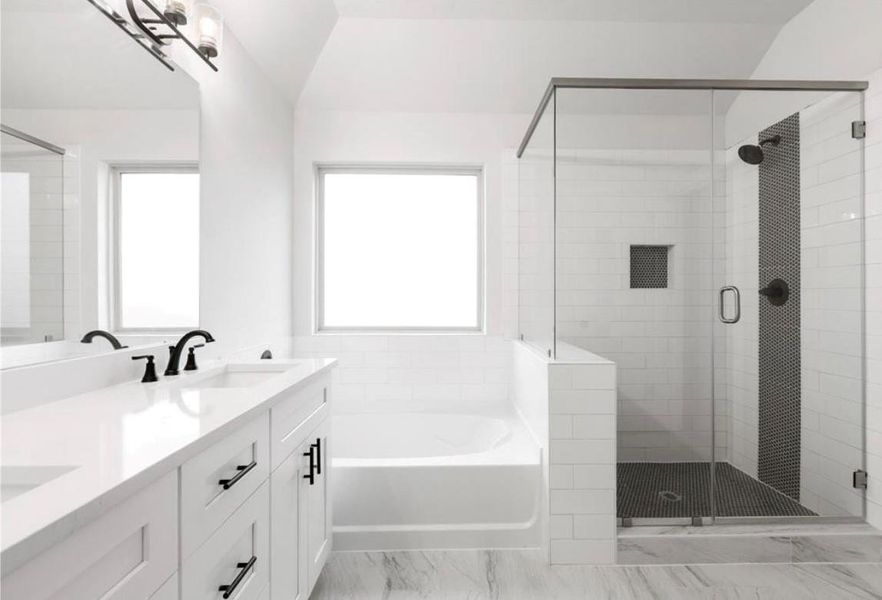 Furnished interior view inside a new home in Glendale Lakes, Rosharon (Image 13). Furnished interior view inside a new home in Glendale Lakes, Rosharon (Image 13).