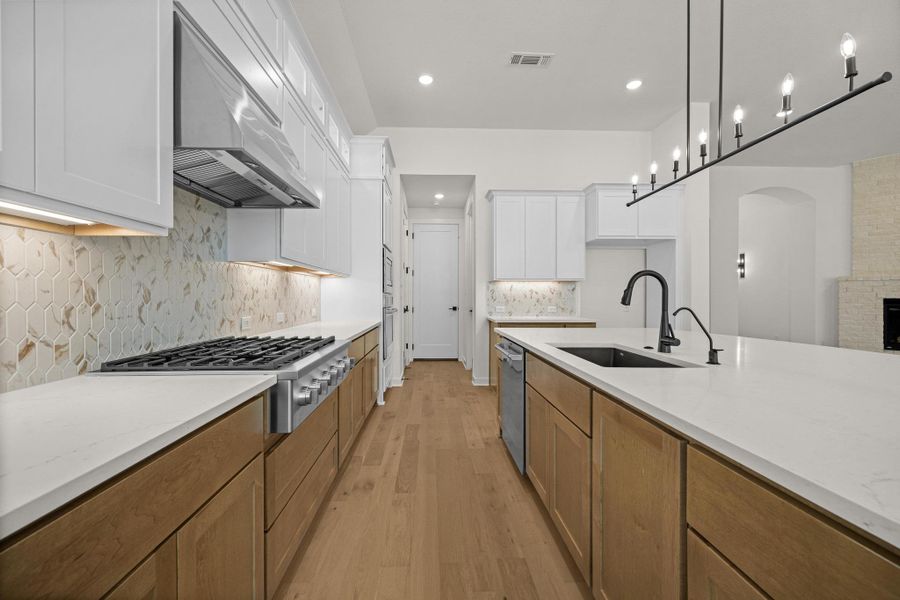 Furnished interior view inside a new home in Palmera Ridge: 60ft. lots, Leander (Image 3). Furnished interior view inside a new home in Palmera Ridge: 60ft. lots, Leander (Image 3).