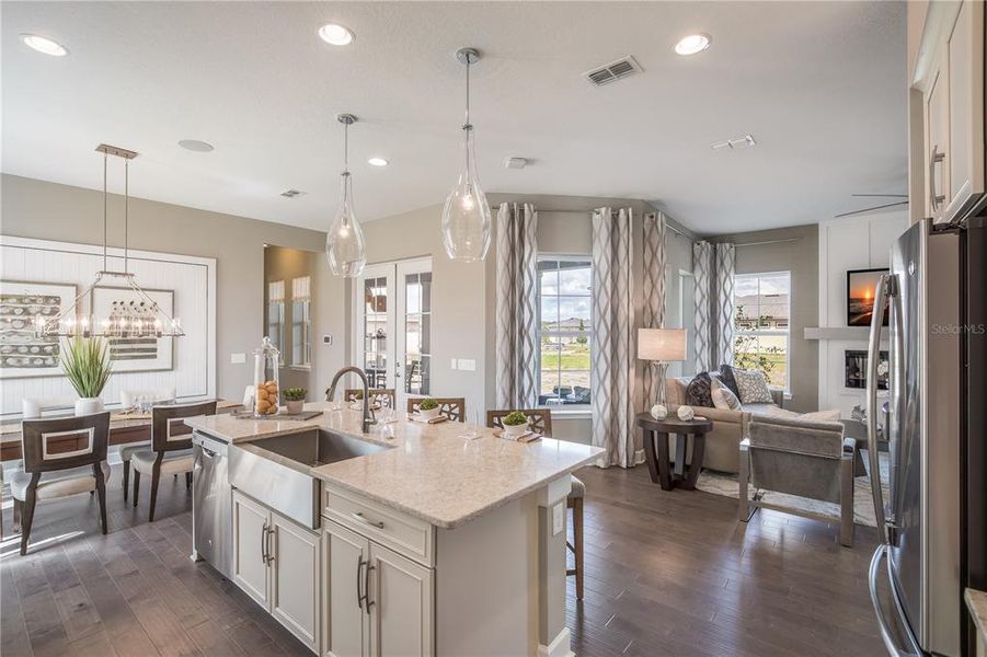 Furnished interior view inside a new home in Laureate Park at Lake Nona, Orlando (Image 5).