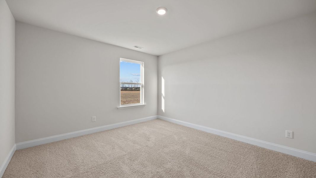 Spacious, unfurnished interior of a new home in Beaver Dam Crossing, Bailey (Image 37). Spacious, unfurnished interior of a new home in Beaver Dam Crossing, Bailey (Image 37).