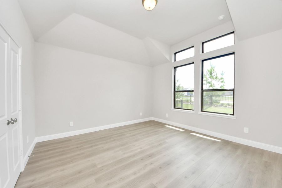 Spacious, unfurnished interior of a new home in Gatherings® at Chambers Creek: Duets Collection, Willis (Image 12). Spacious, unfurnished interior of a new home in Gatherings® at Chambers Creek: Duets Collection, Willis (Image 12).