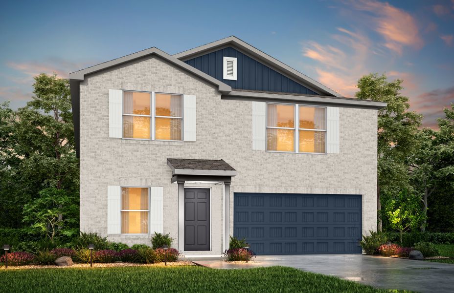 Representative exterior photo of a completed home built from the Adams by National HomeCorp in Lincolnton, Lincolnton, NC (Image 23).