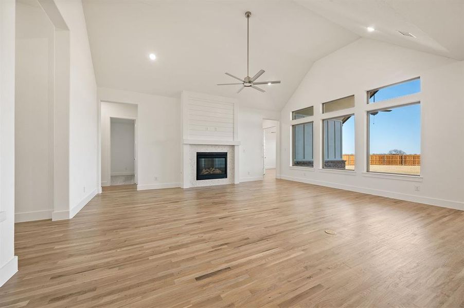 Spacious, unfurnished interior of a new home in Settlers Glen, New Fairview (Image 29).