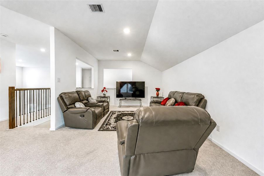 Furnished interior view inside a new home in Harvest Green, Richmond (Image 12).