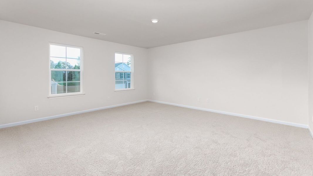 Representative unfurnished interior of a home built from the PENWELL by D.R. Horton in Aurora Acres, Snow Camp (Image 18).
