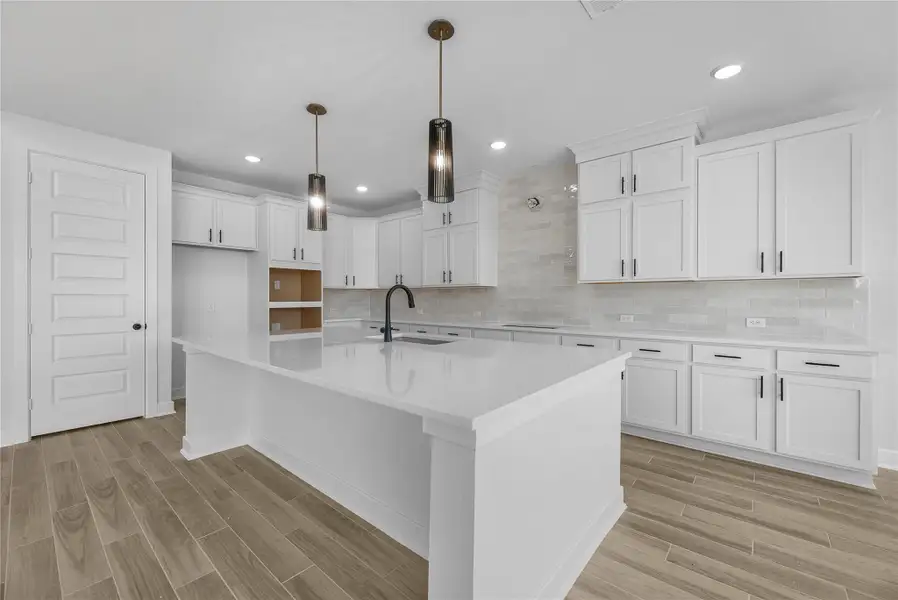 Furnished interior view inside a new home in Elyson, Katy (Image 4). Furnished interior view inside a new home in Elyson, Katy (Image 4).