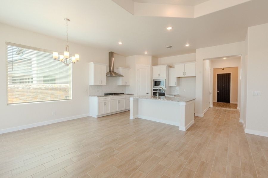 Furnished interior view inside a new home in Emerald Estates, El Paso (Image 7).