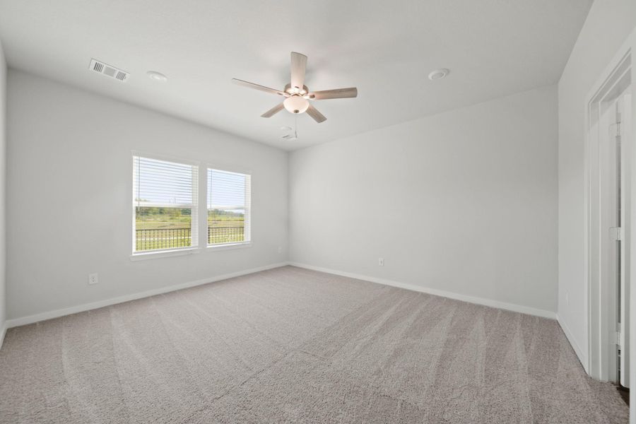 Spacious, unfurnished interior of a new home in River Ranch Trails, Dayton (Image 23). Spacious, unfurnished interior of a new home in River Ranch Trails, Dayton (Image 23).
