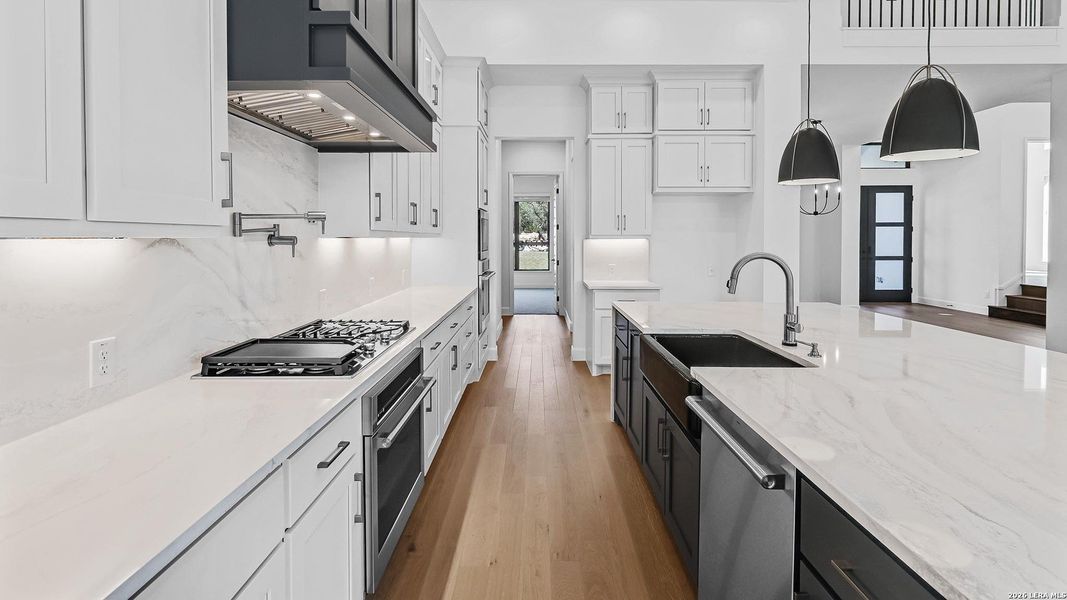 Furnished interior view inside a new home in Thornebrook, Bulverde (Image 15).