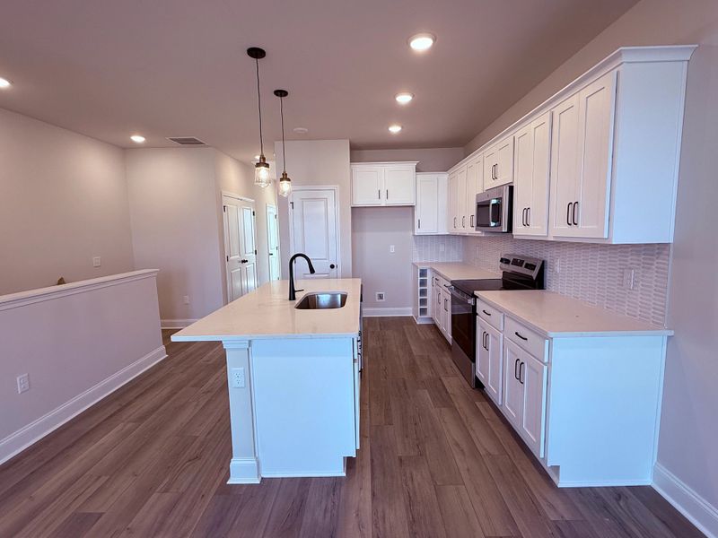 Furnished interior view inside a new home in Promenade at Clari Park, Murfreesboro (Image 4).