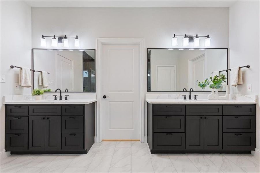 Furnished interior view inside a new home in , Hewitt (Image 7).