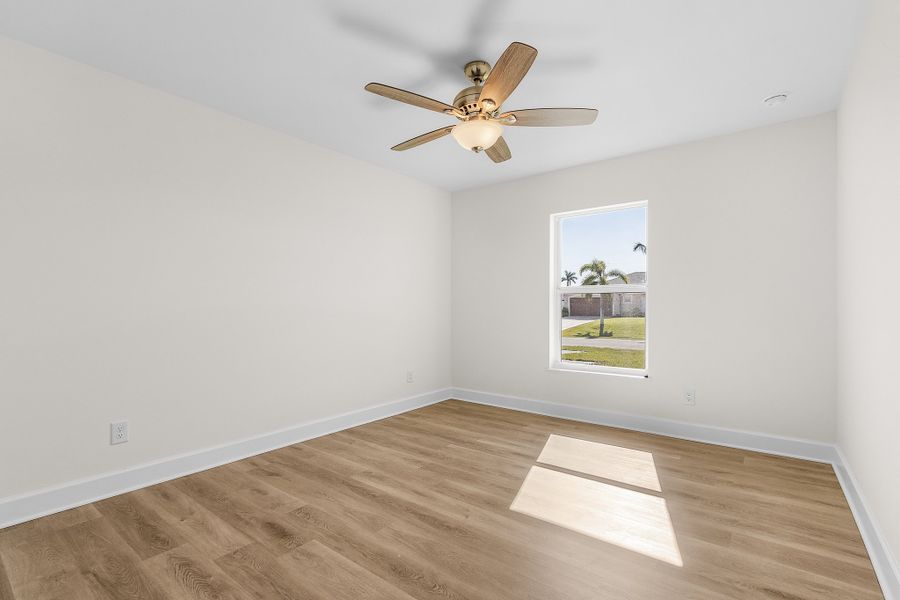 Representative unfurnished interior of a home built from the The Paradise Cove by Sunlife Homes LLC in Cape Coral, Cape Coral (Image 21).