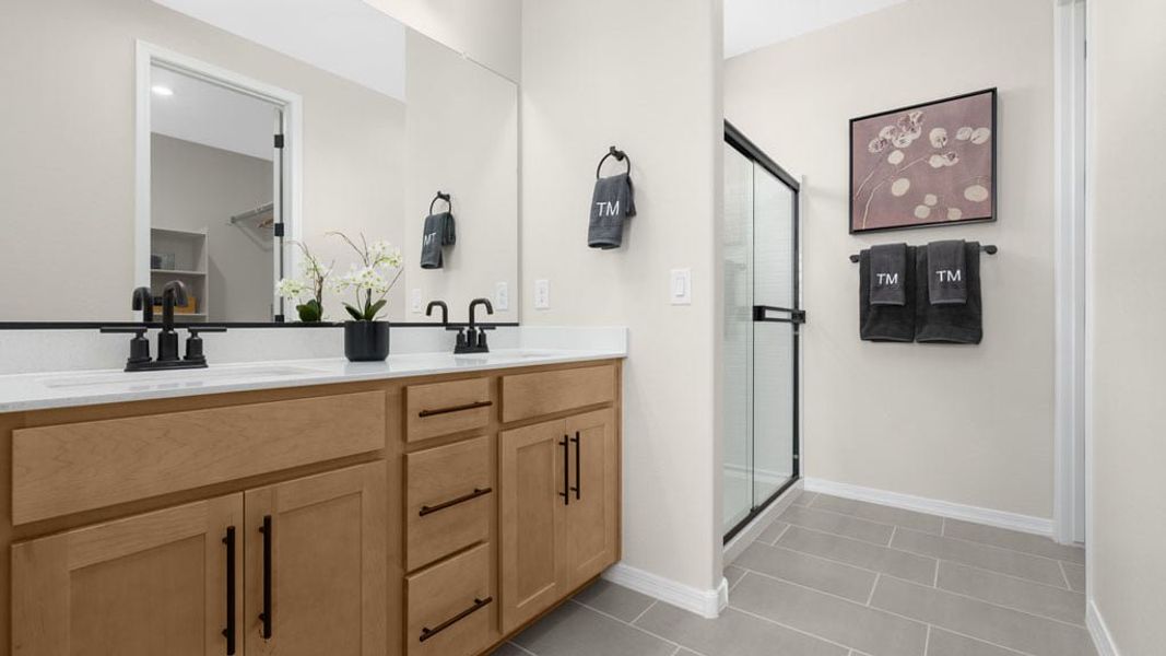 Furnished interior view inside a new home in Artisan at Asante, Surprise (Image 9).