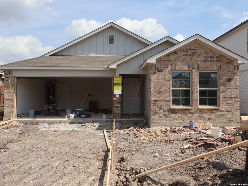 In-progress construction of a new home in Agave, San Antonio, TX (Image 30). In-progress construction of a new home in Agave, San Antonio, TX (Image 30).