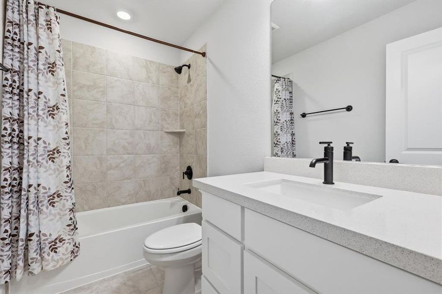 Furnished interior view inside a new home in Harvest, Argyle (Image 16).