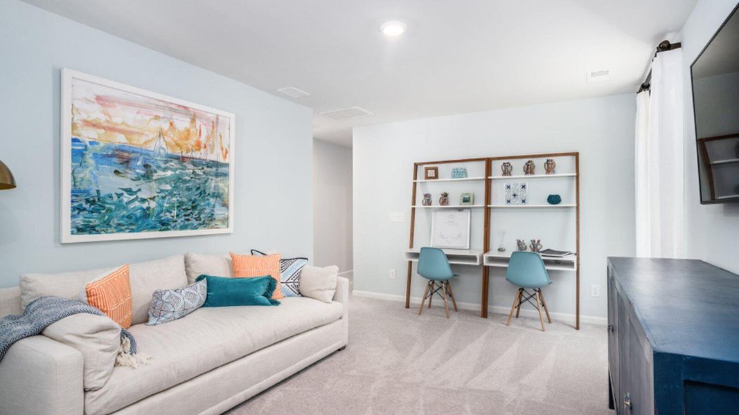 Furnished interior view inside a new home in Cypress Preserve, Moncks Corner (Image 11).