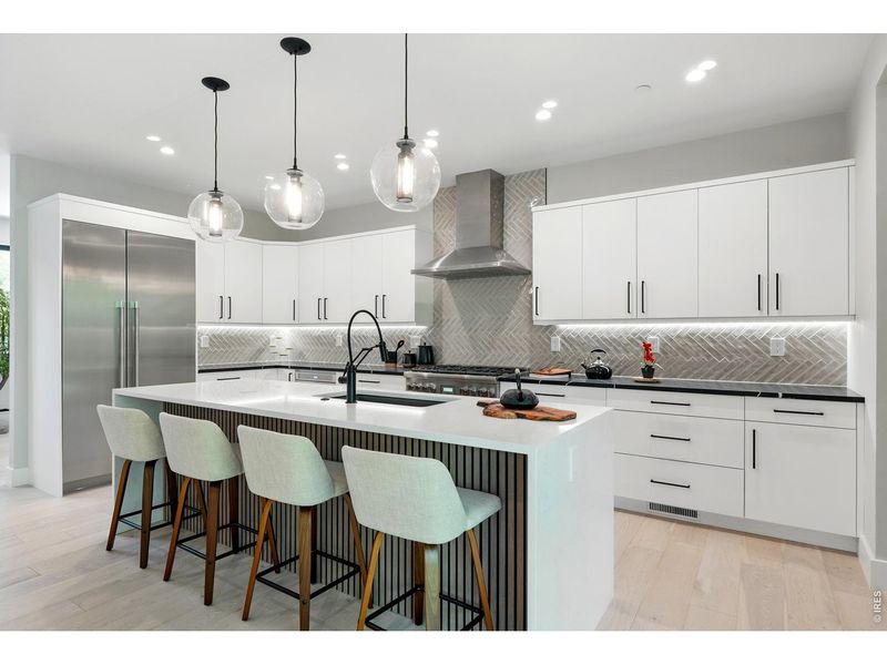 Furnished interior view inside a new home in , Boulder (Image 5). Furnished interior view inside a new home in , Boulder (Image 5).