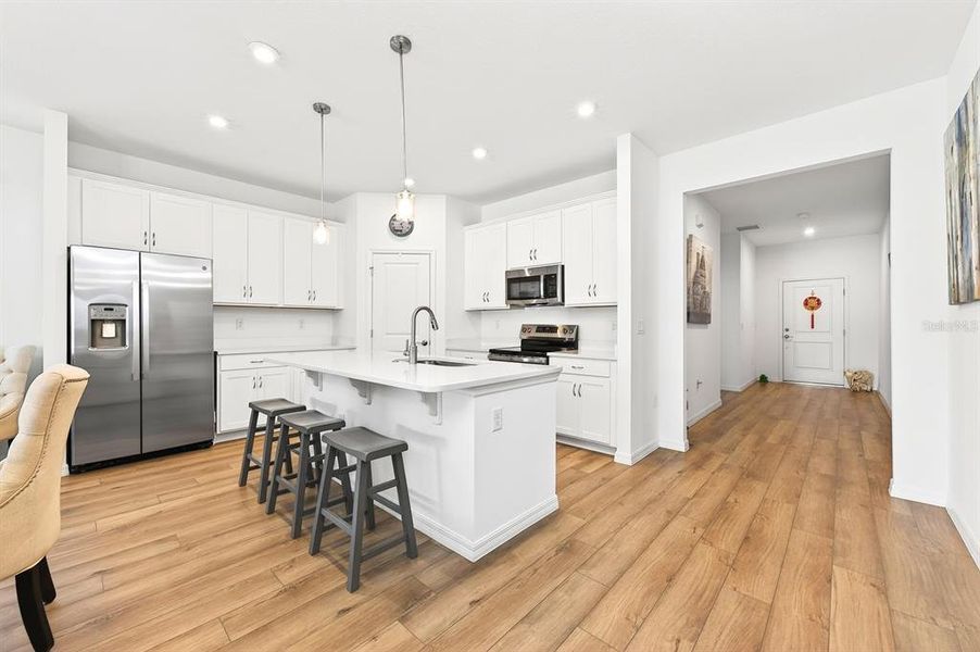 Furnished interior view inside a new home in , St. Cloud (Image 10).