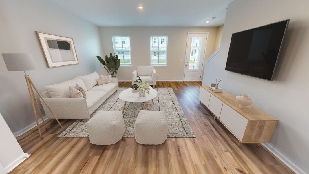 Furnished interior view inside a new home in RiverTown, St. Johns (Image 4).