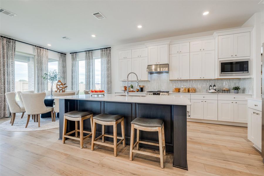 Furnished interior view inside a new home in Anniston, Katy (Image 32).