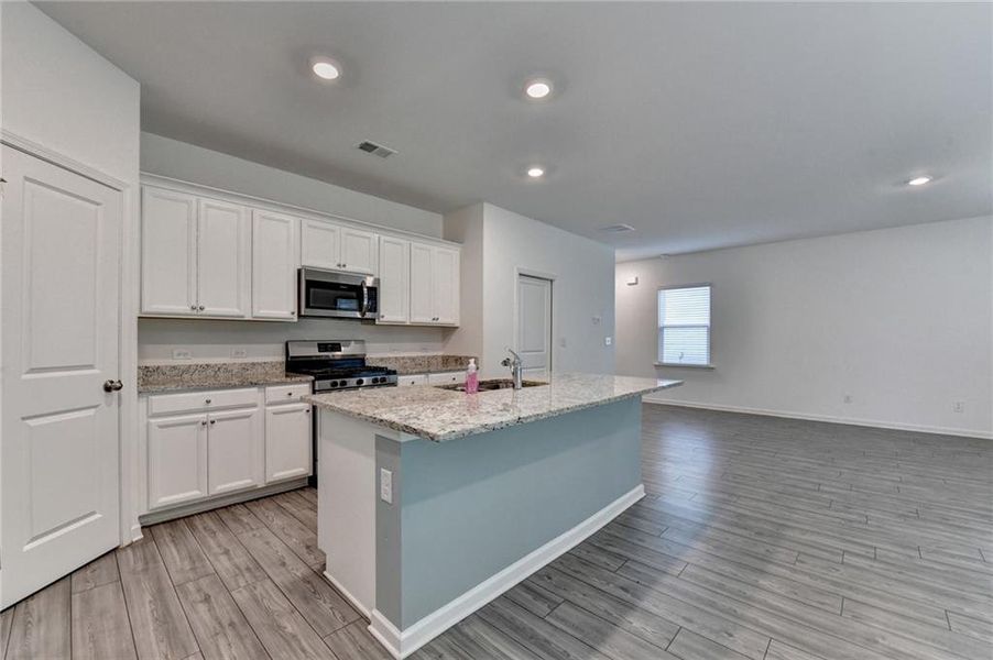 Furnished interior view inside a new home in , Braselton (Image 13).