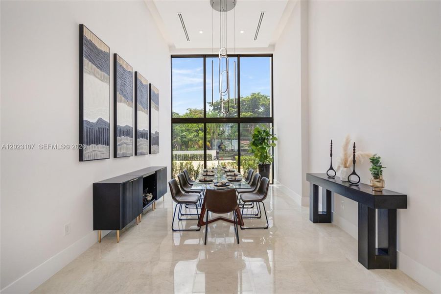 Furnished interior view inside a new home in , Cooper City (Image 12).