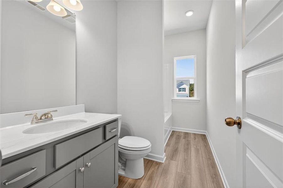 Furnished interior view inside a new home in Longbrooke, Rome (Image 13).