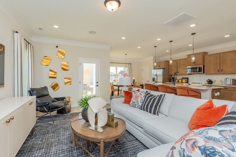 The Braselton II - Family Room