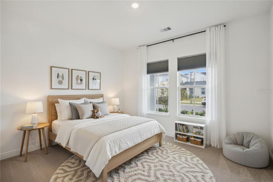Furnished interior view inside a new home in Laureate Park, Orlando (Image 18).