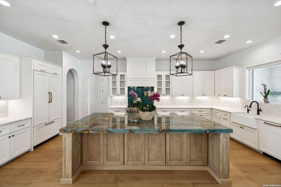 Furnished interior view inside a new home in , San Antonio (Image 54).